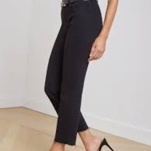 New: L'Agence Sada Slim-Leg Cropped Jean Size 25 - Picture 2 of 11